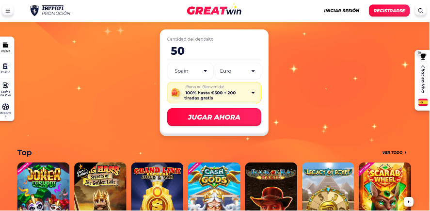 greatwin casino casino por dinero real